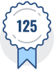 125 Years Icon